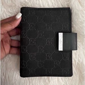 Vintage GG mini canvas agenda